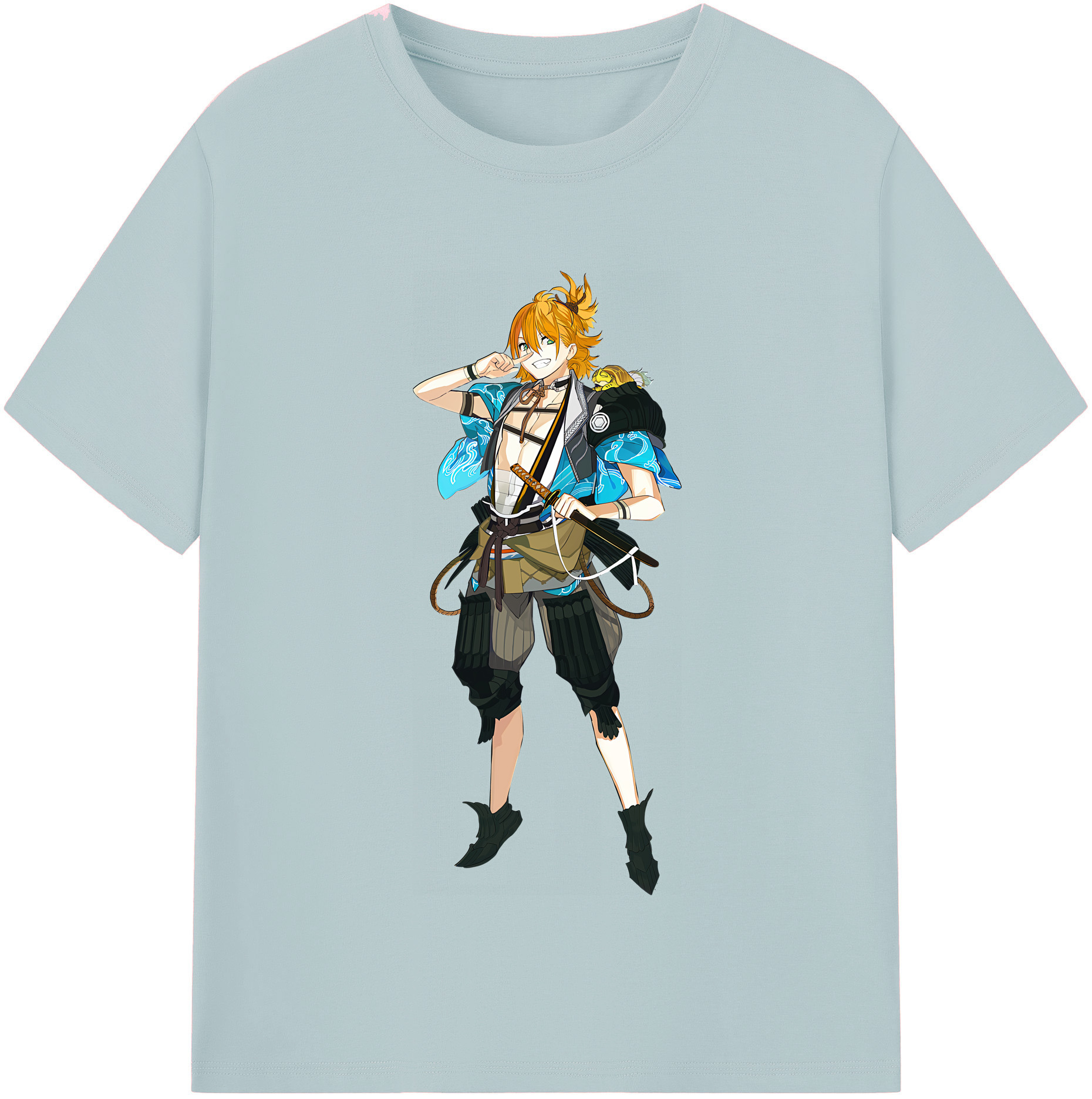 （画像用） 刀剣乱舞 Touken Ranbu 綿100％半袖Tシャツ（フロントプリント）